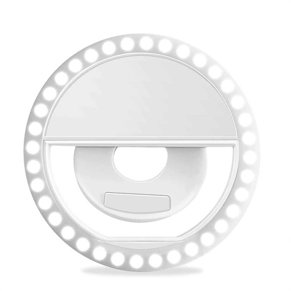 Photography Lighting Effects - USB 충전식 LED 셀카 링 라이트