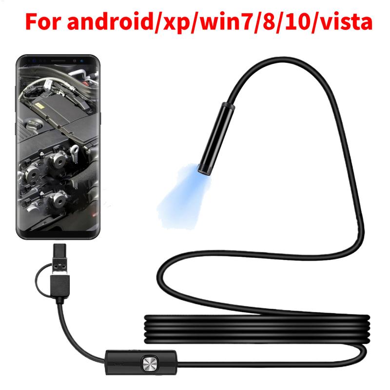 Photography Lighting Effects - 5.5MM TYPE-C 내시경 카메라 640x480 방수