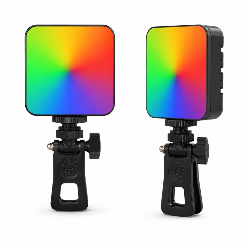 Photography Lighting For Outdoors - DY11Mini 휴대용 클립형 휴대폰 조명, 노트북