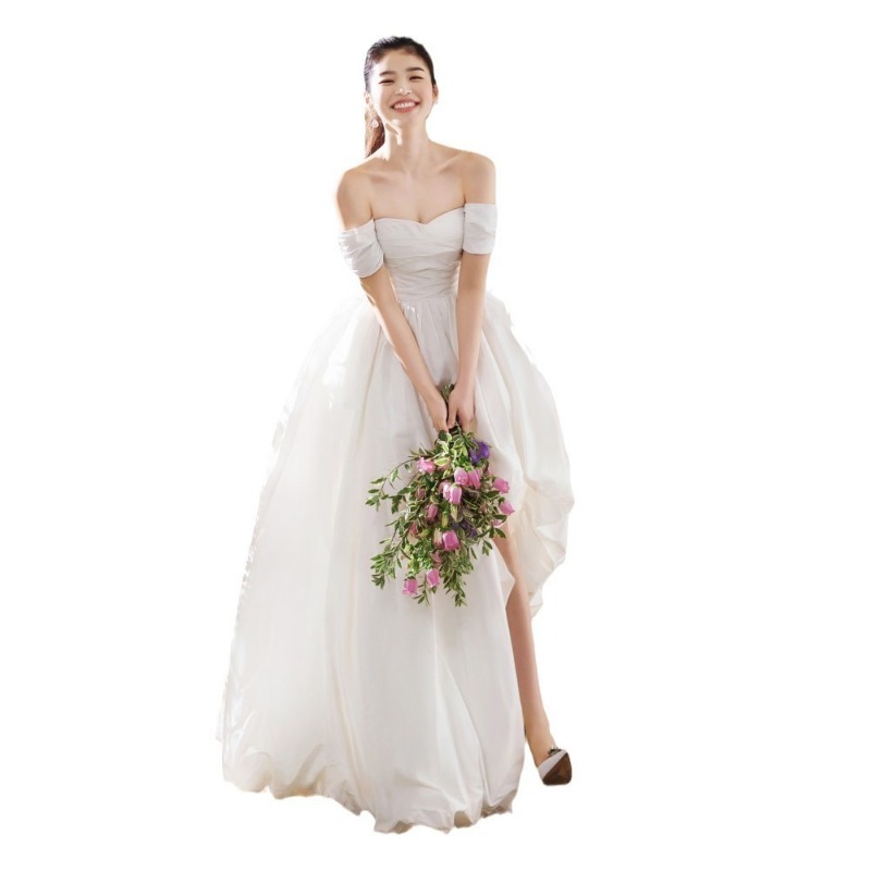 원숄더 스트랩리스 심플 웨딩드레스 2026 신상 니치  - Photography Lighting Basics 리뷰 및 가격