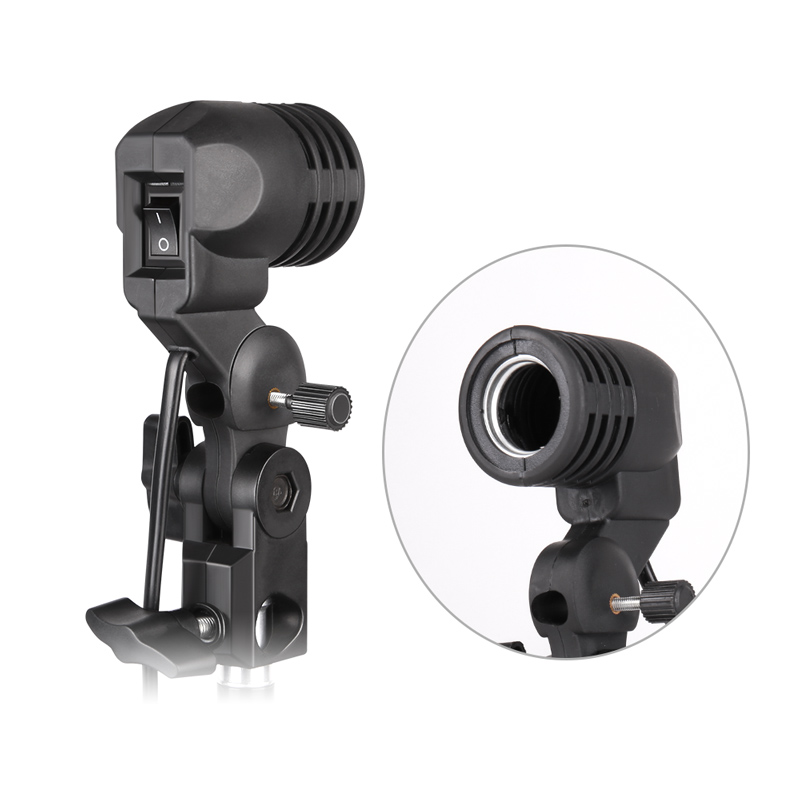 1.8m 케이블 코드 전구 스탠드 E26 / E27 A - Photography Umbrella Lighting Kit 리뷰 및 가격