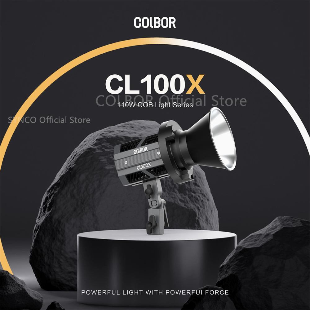 COBOR CL100X COB LED 라이트 비디오 램 - Photography Lighting Youtube 리뷰 및 가격