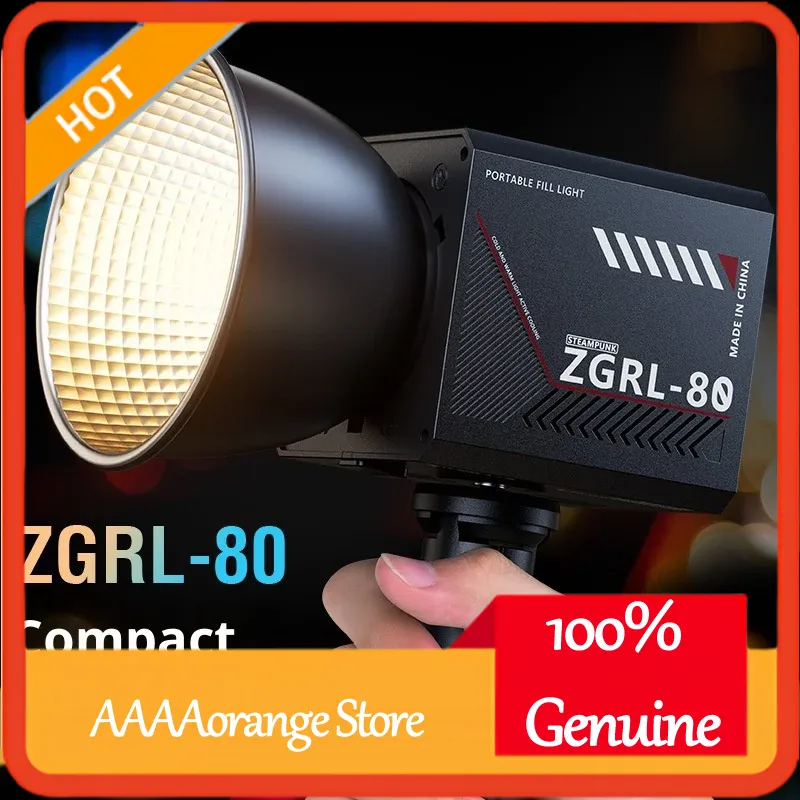 ZGRL80 80W COB LED 비디오 라이트 휴대용 - Photography Lighting For Outdoors 리뷰 및 가격