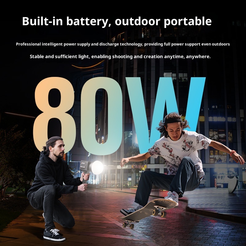 ZGRL80 80W COB LED 비디오 라이트 휴대용 - Photography Lighting For Outdoors 리뷰 및 가격