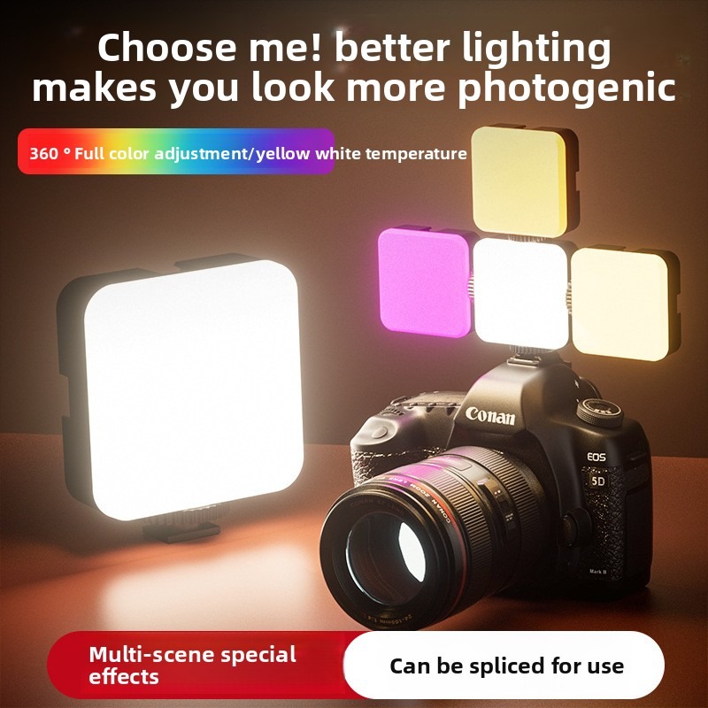 RGB 포켓 라이트 야외 촬영 보조광 라이브 스트리밍  - Photography Lighting For Outdoors 리뷰 및 가격