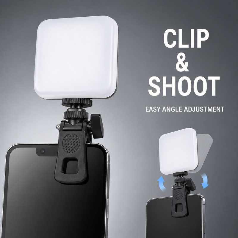 DY11Mini 휴대용 클립형 휴대폰 조명, 노트북 라 - Photography Lighting For Outdoors 리뷰 및 가격