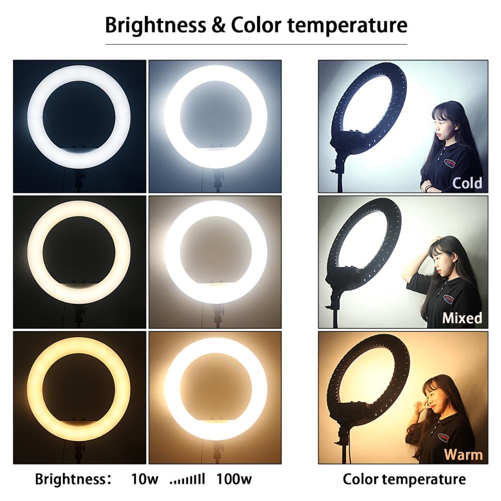Fusitu FT-54 LED 링 라이트 디밍이 가능한 - Photography Umbrella Lighting Kit 리뷰 및 가격